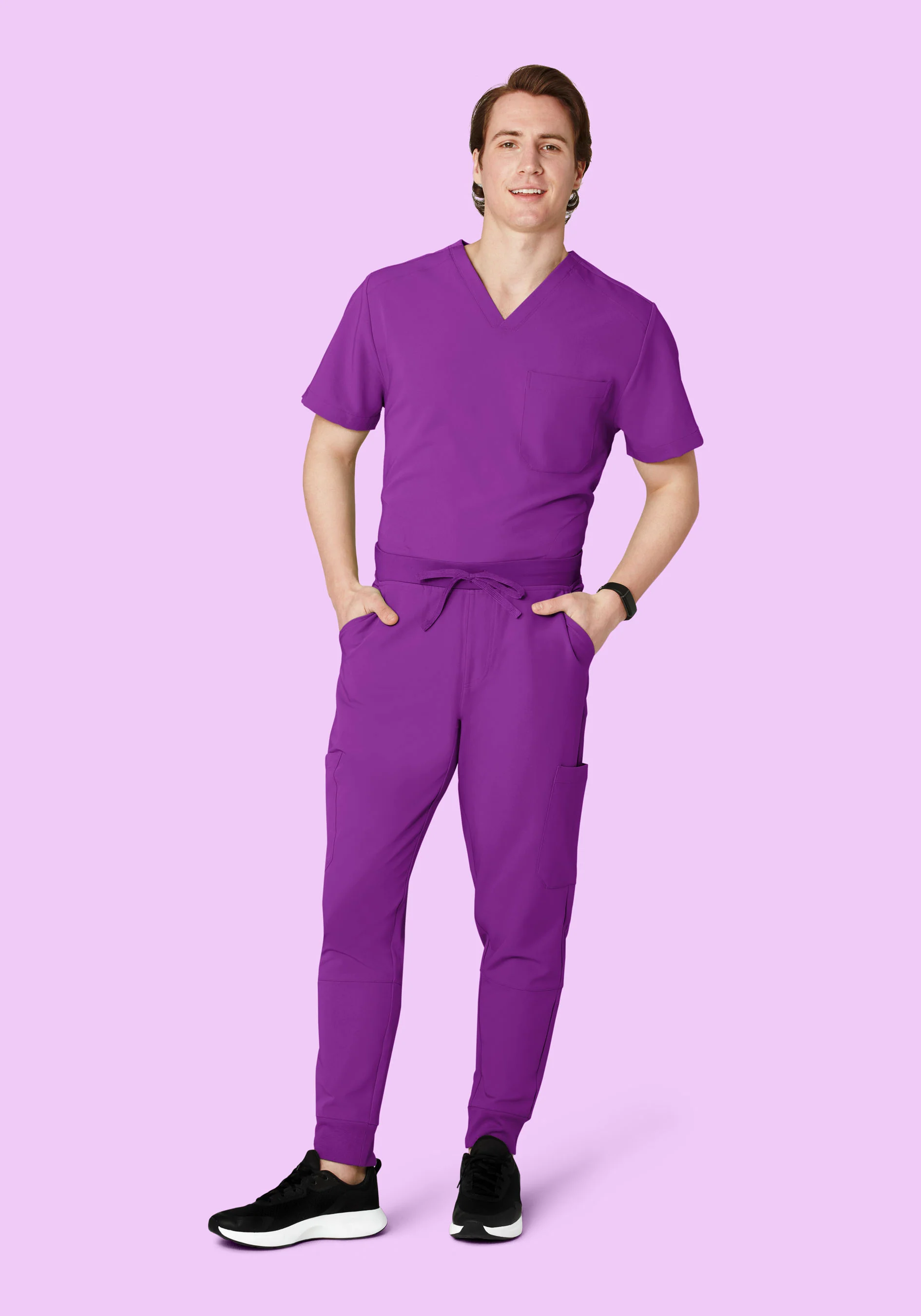 7 Pocket Joggers Cyber Grape - Image 2