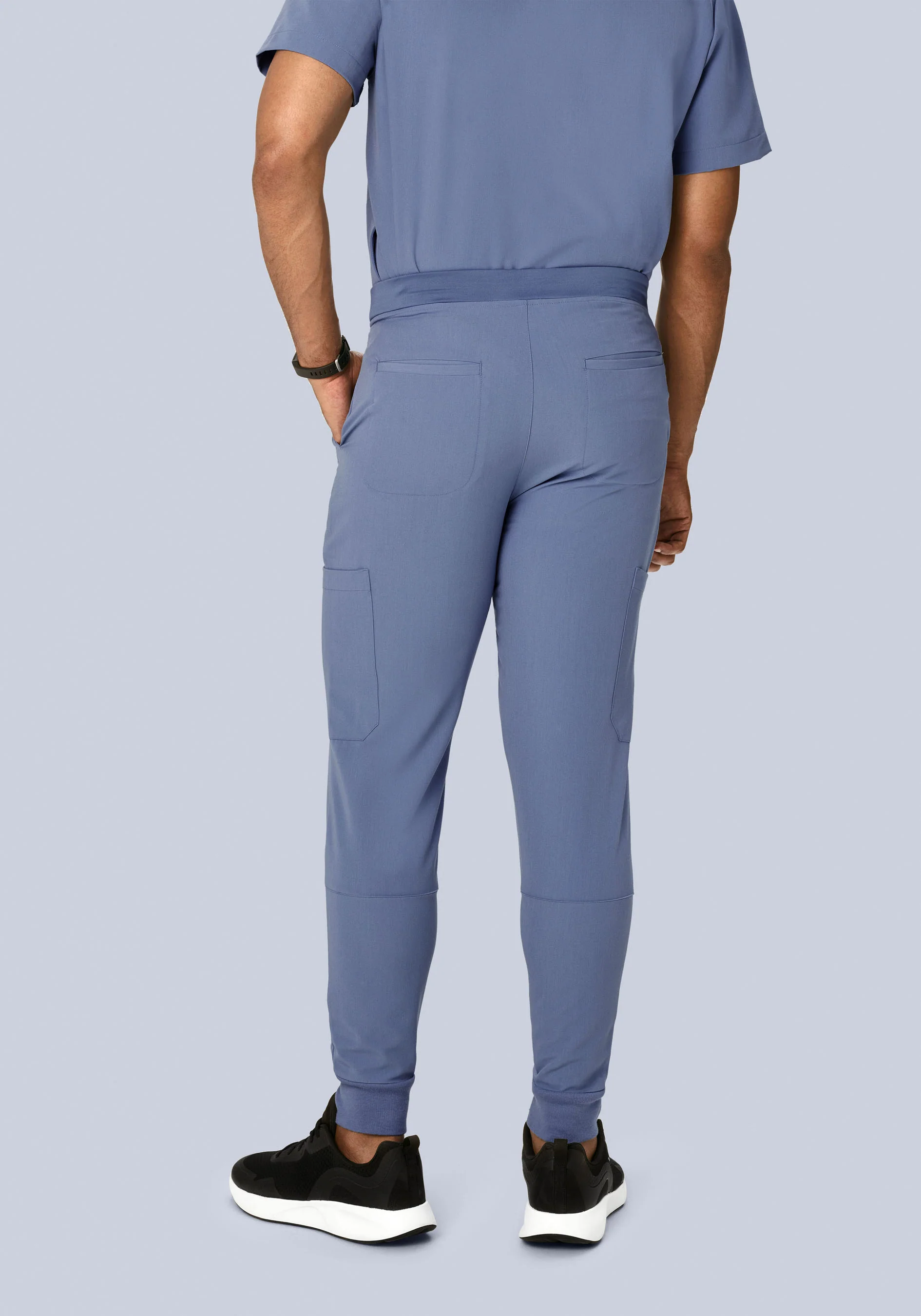 7 Pocket Joggers Periwinkle - Image 5