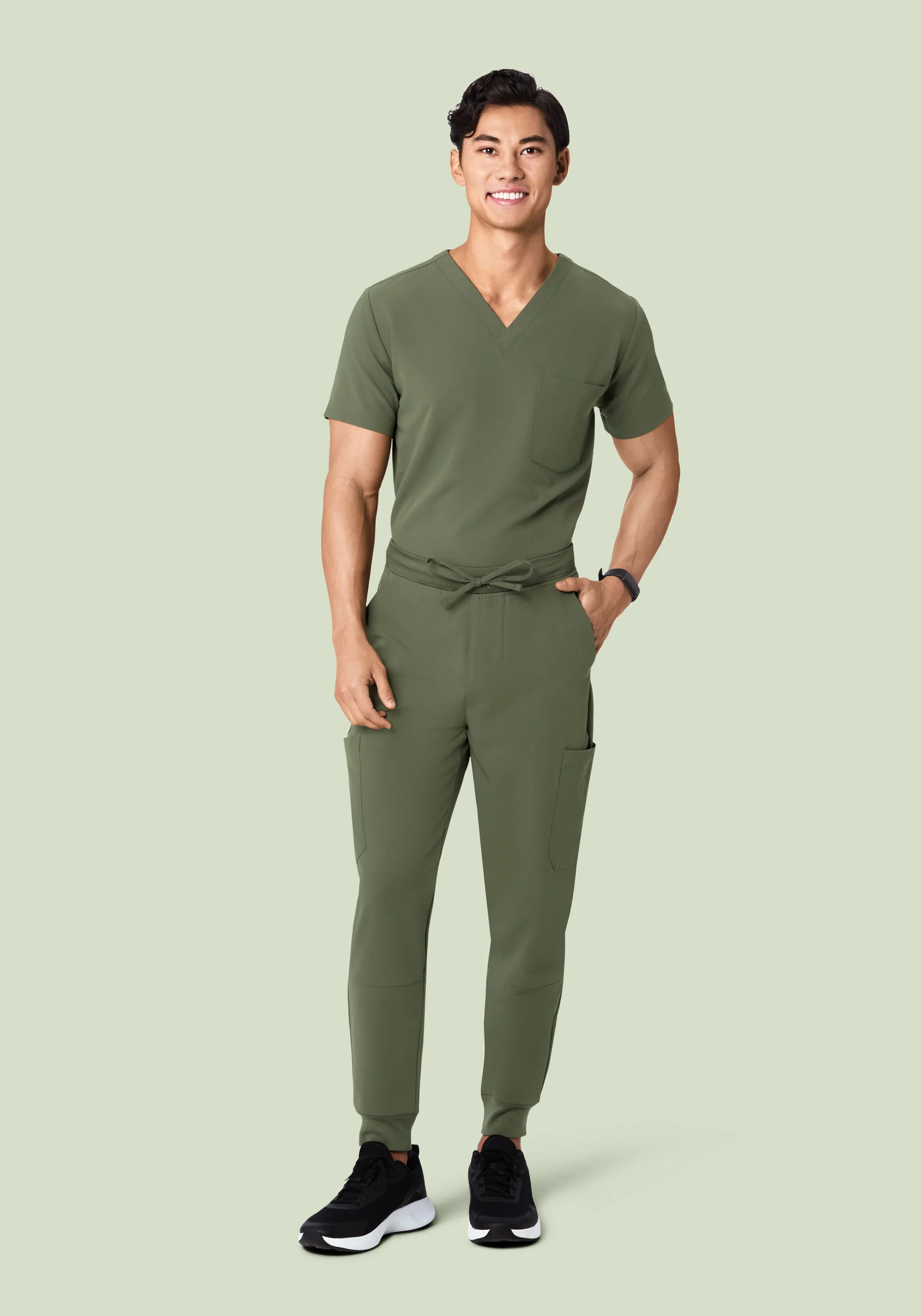 7 Pocket Joggers Thyme - Image 2