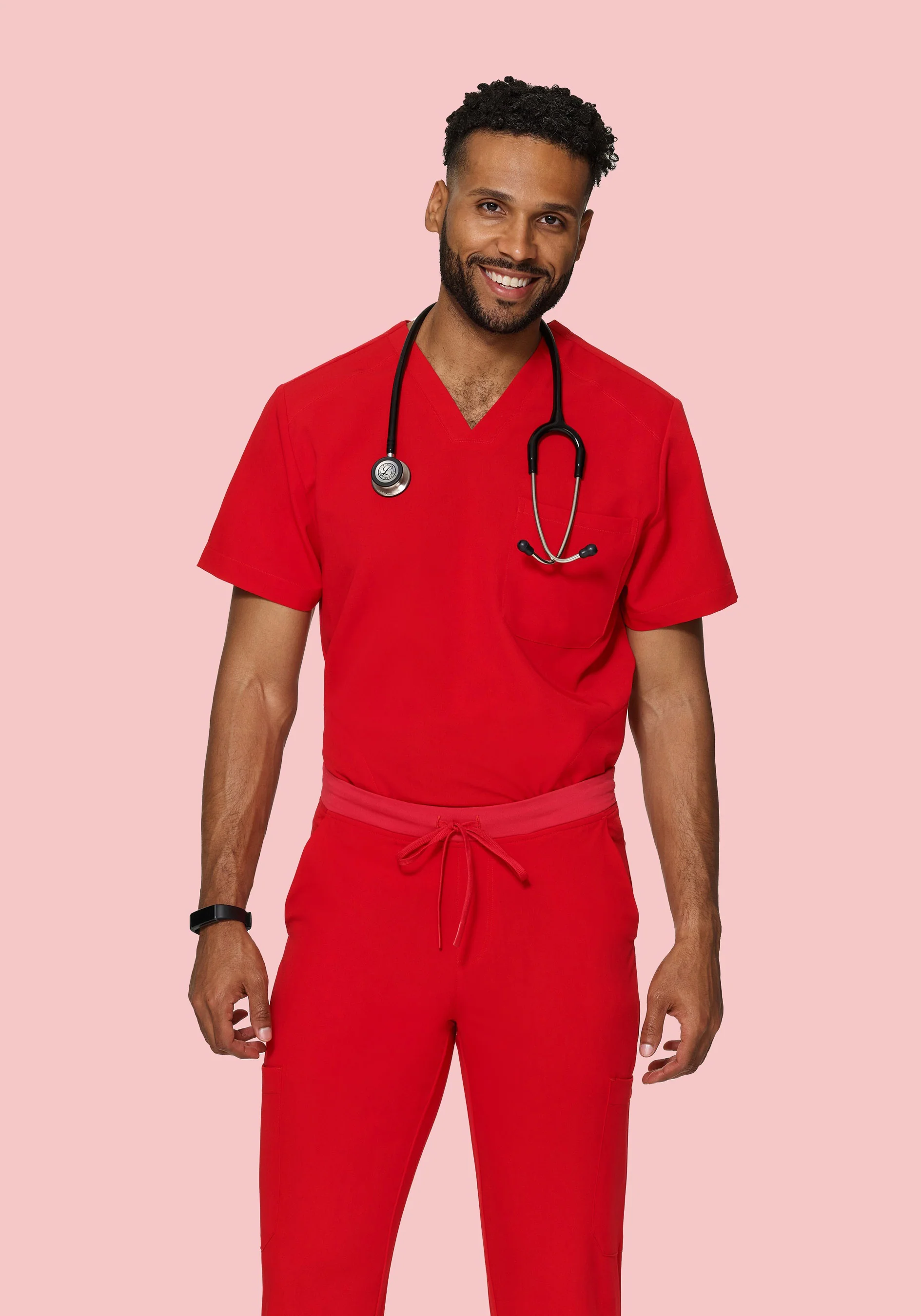 Three Pocket Top Candy Red - Image 3