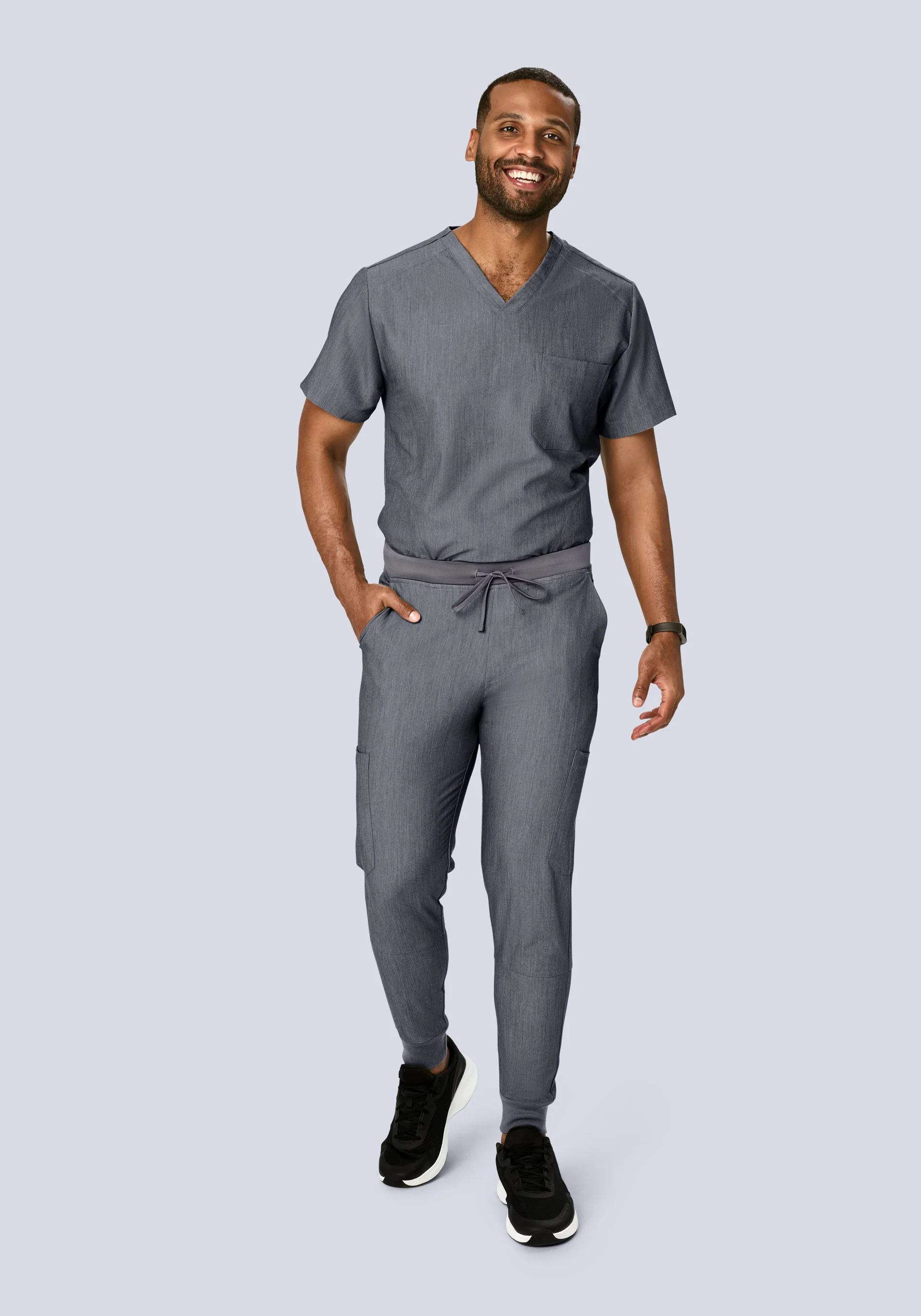 Three Pocket Top Gray - Image 3