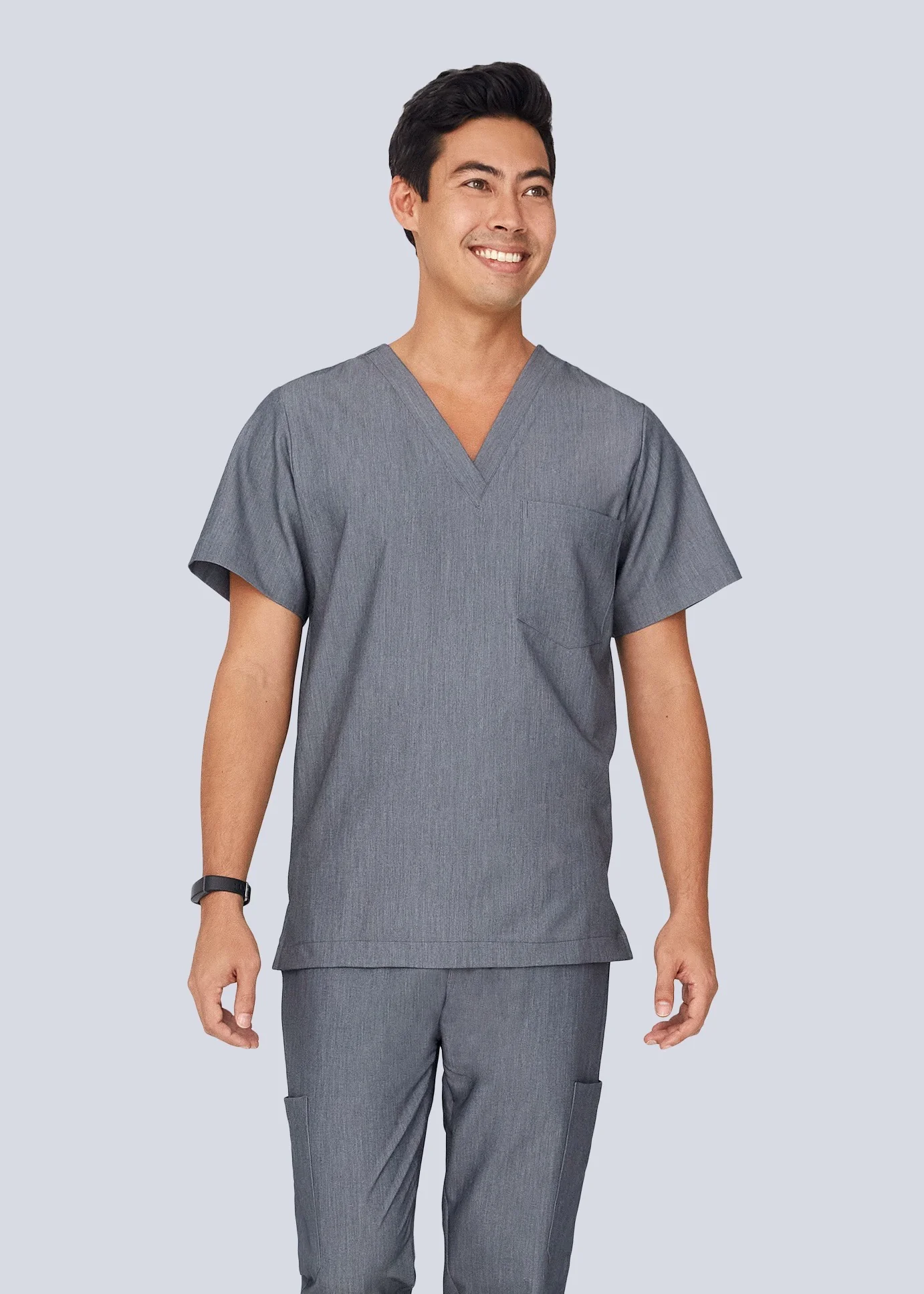 Two Pocket Top Gray