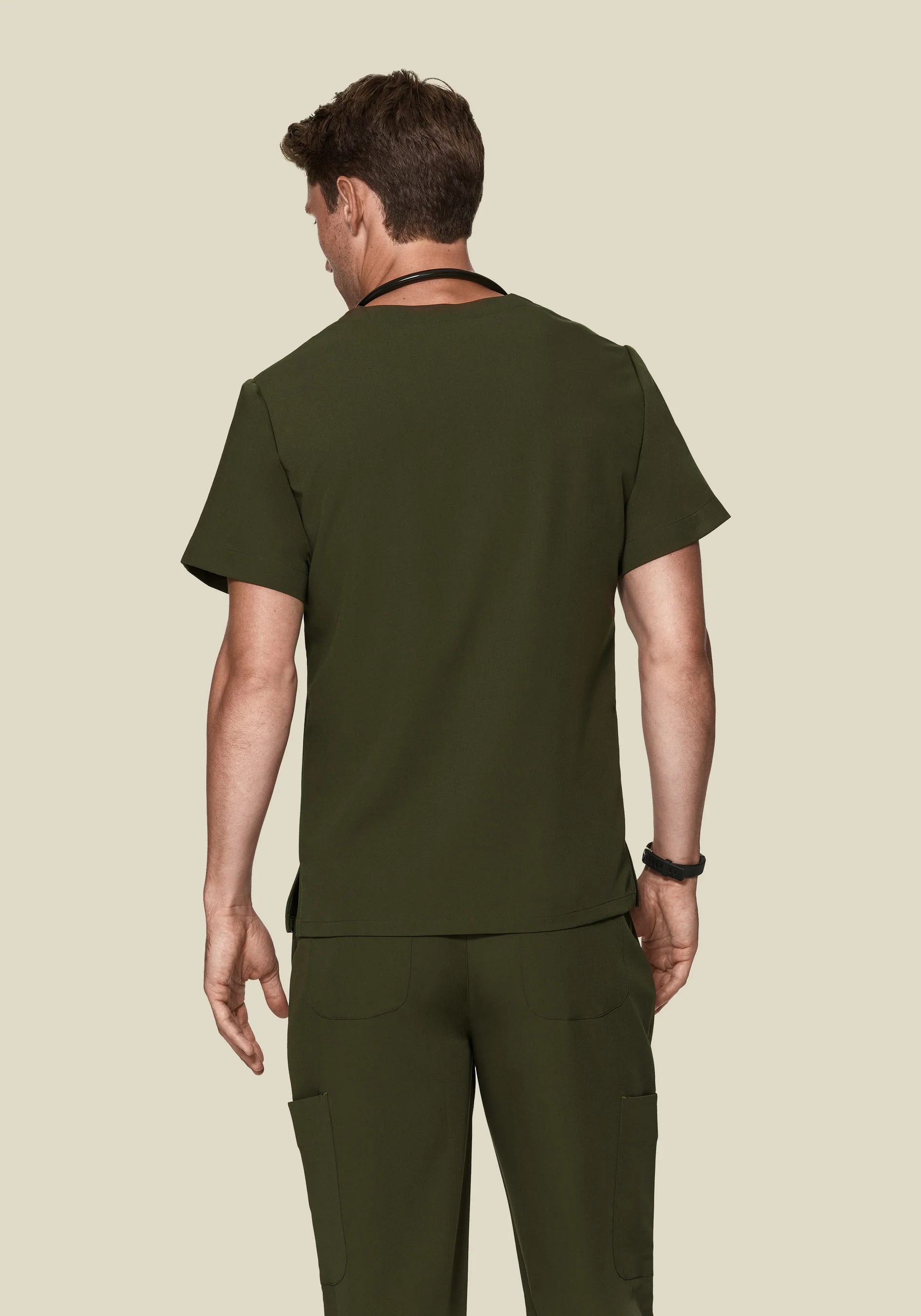 Two Pocket Top Olive - Image 4