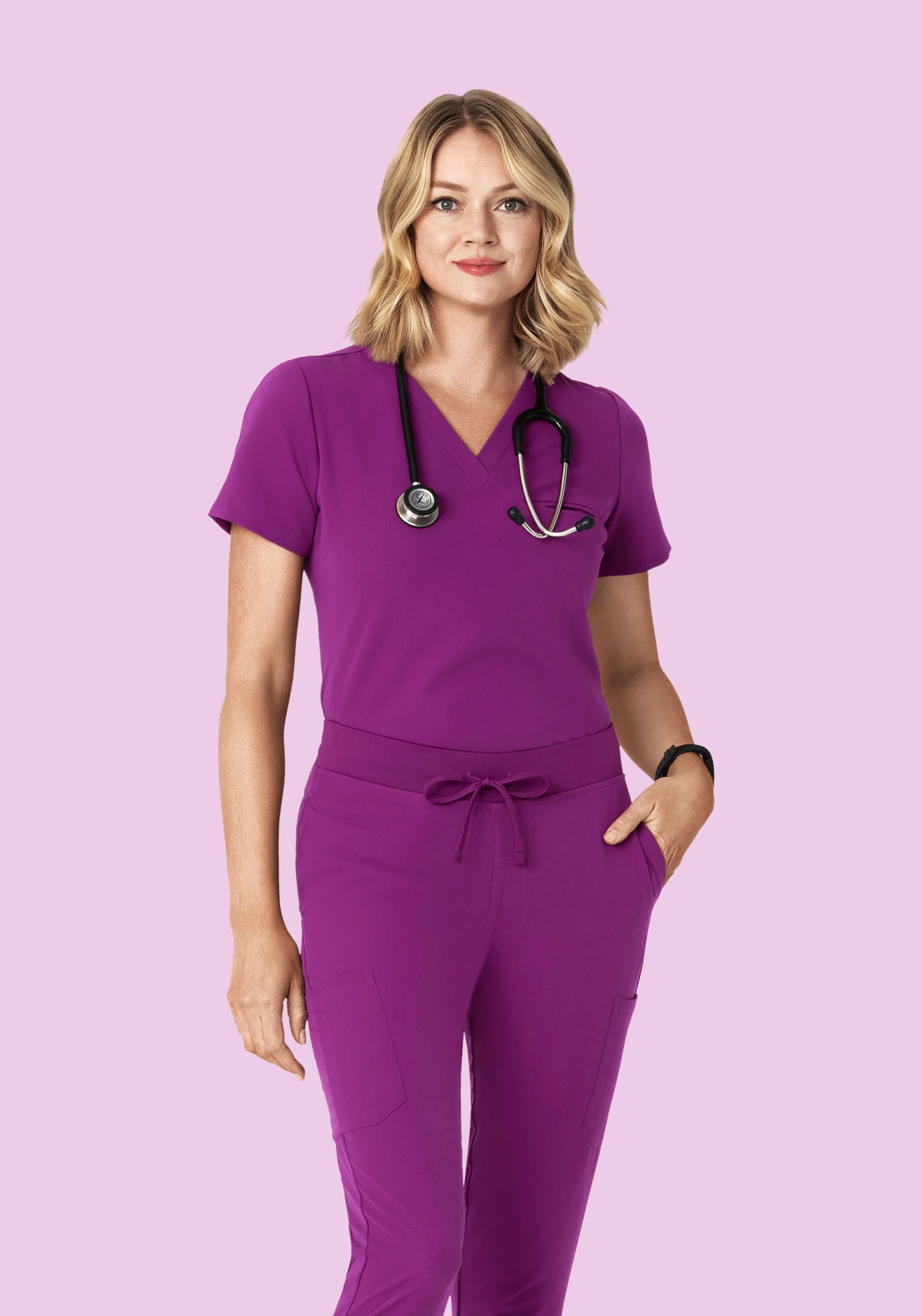 One Pocket Top Dark Orchid - Image 2