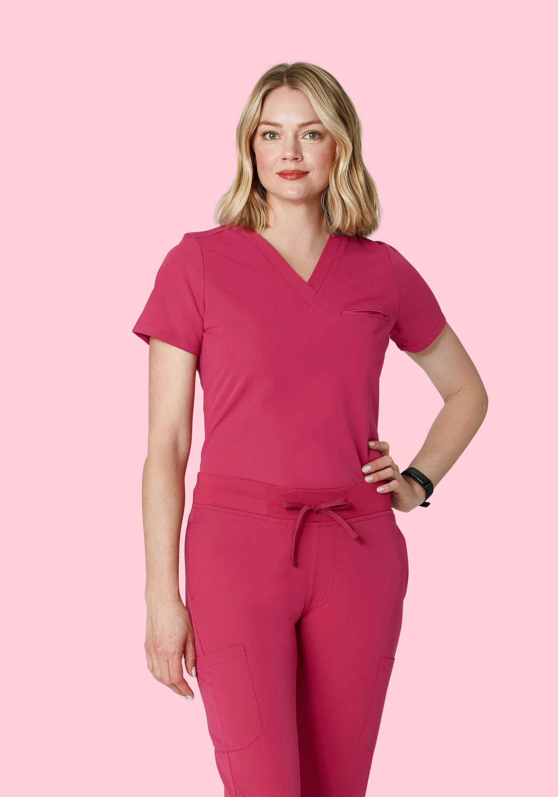 One Pocket Top Deep Magenta - Image 2