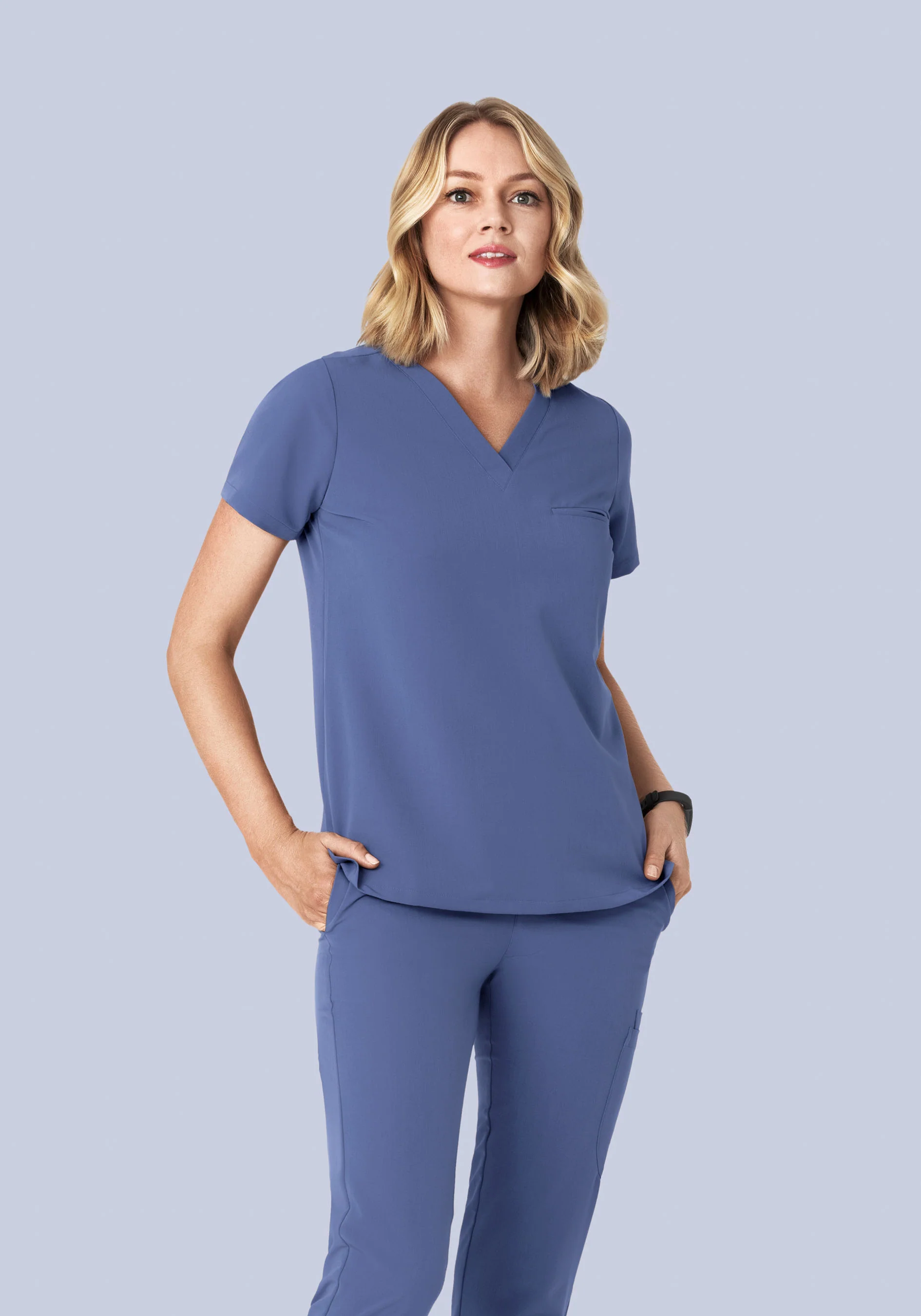 One Pocket Top Deep Periwinkle - Image 2