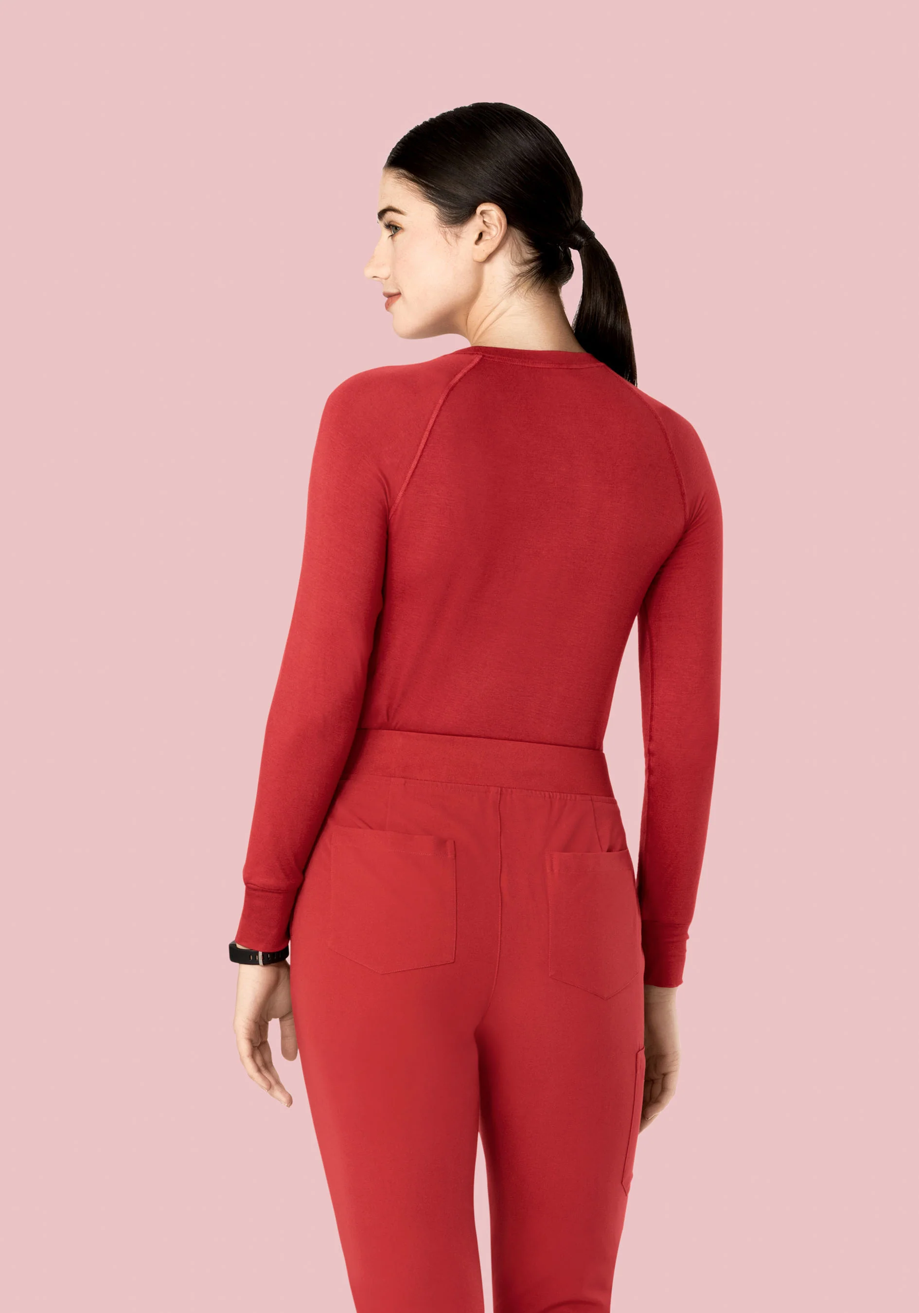 Women's Underscrubs Cranberry - Image 2