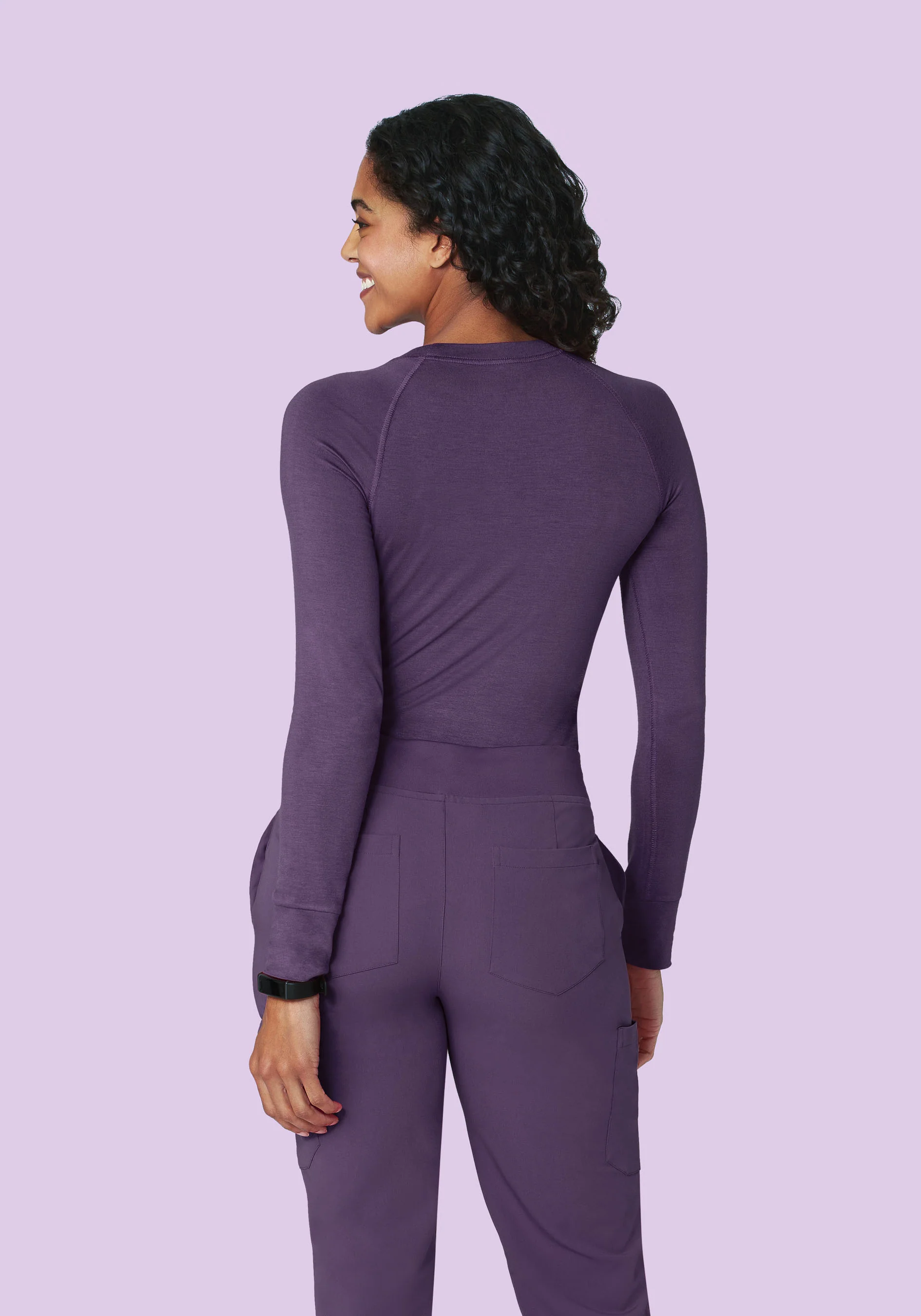 Women's Underscrubs Dewberry - Image 2
