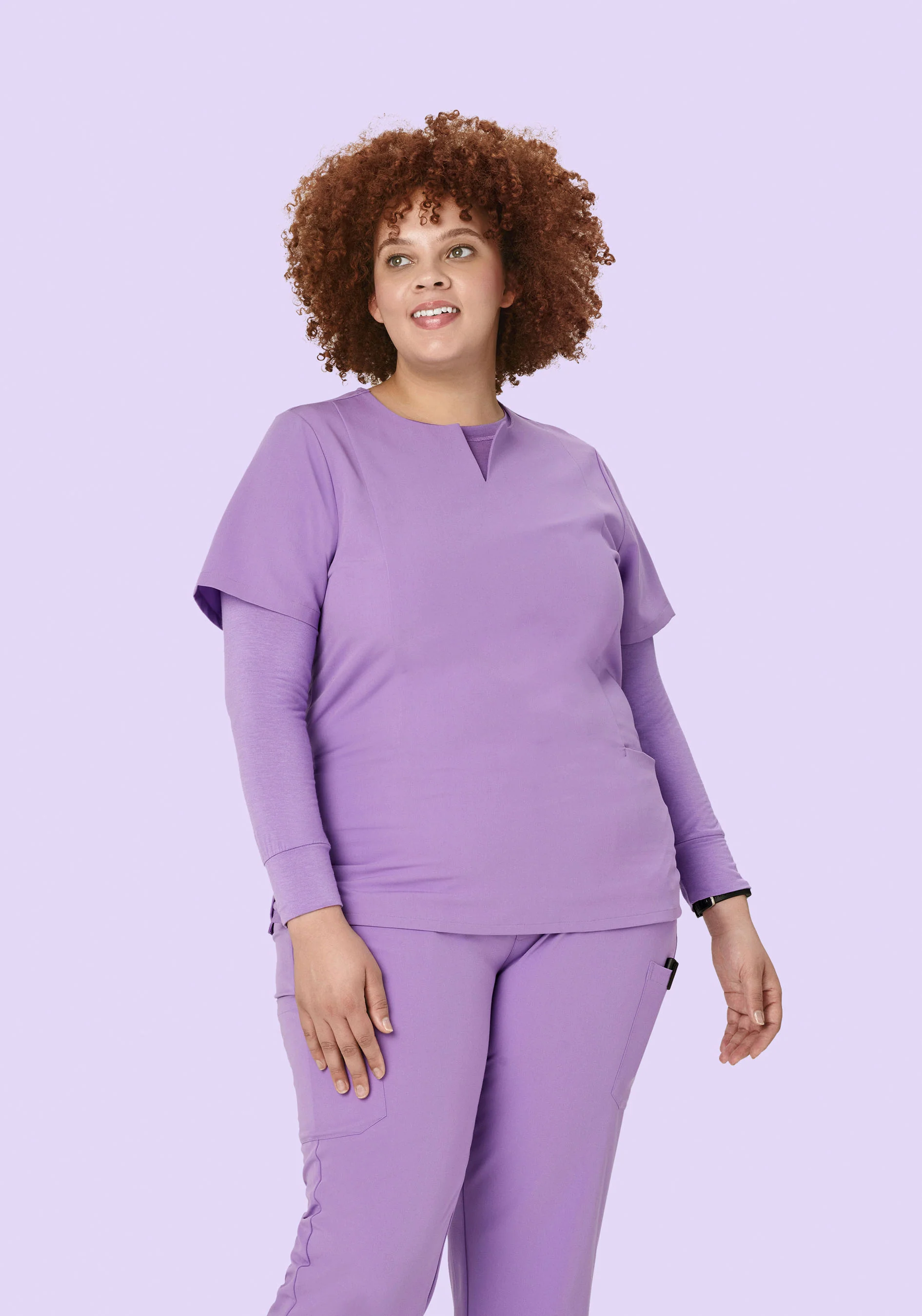 Women's Underscrubs Lavender - Image 4