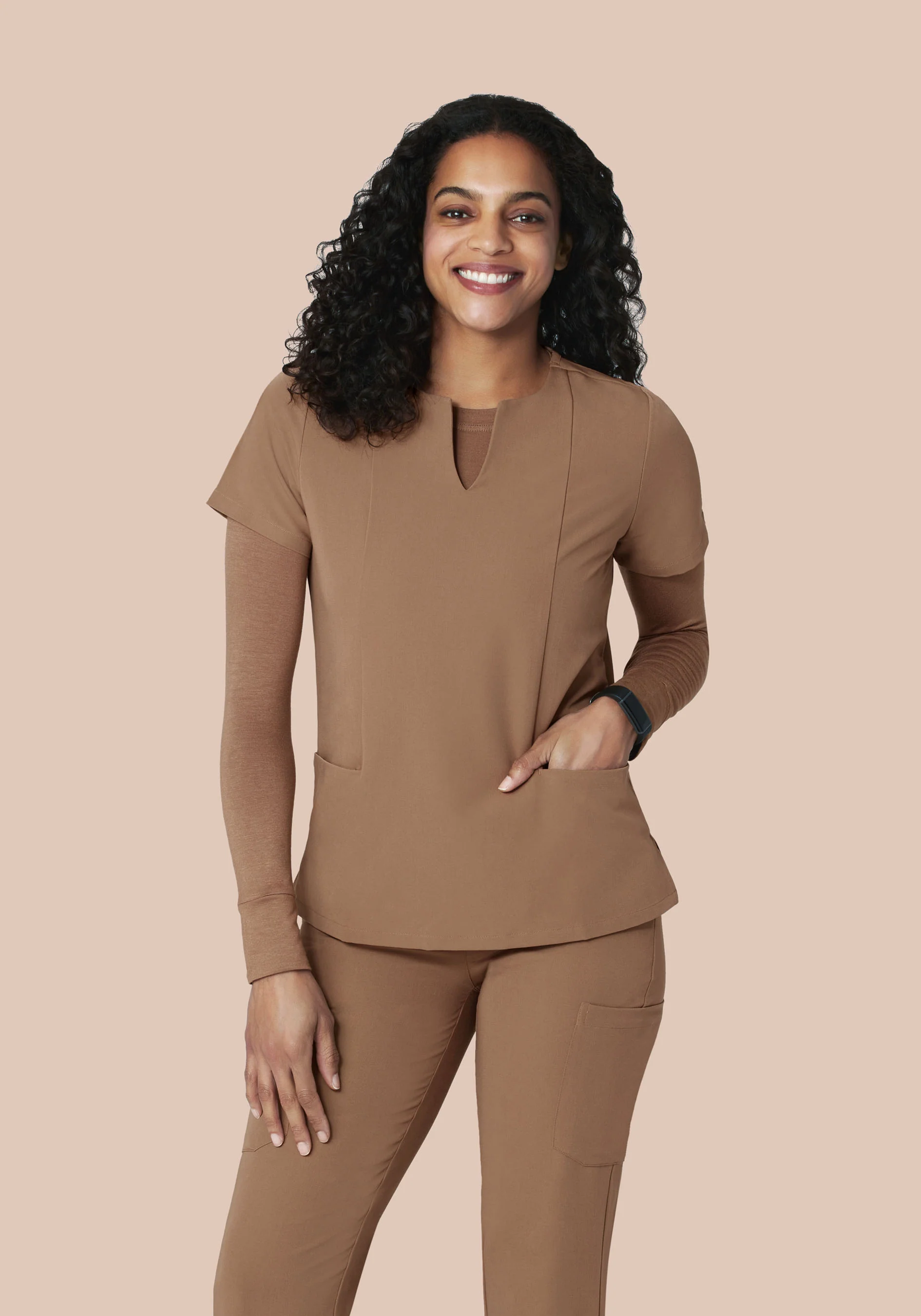 Women's Underscrubs Mocha - Image 2