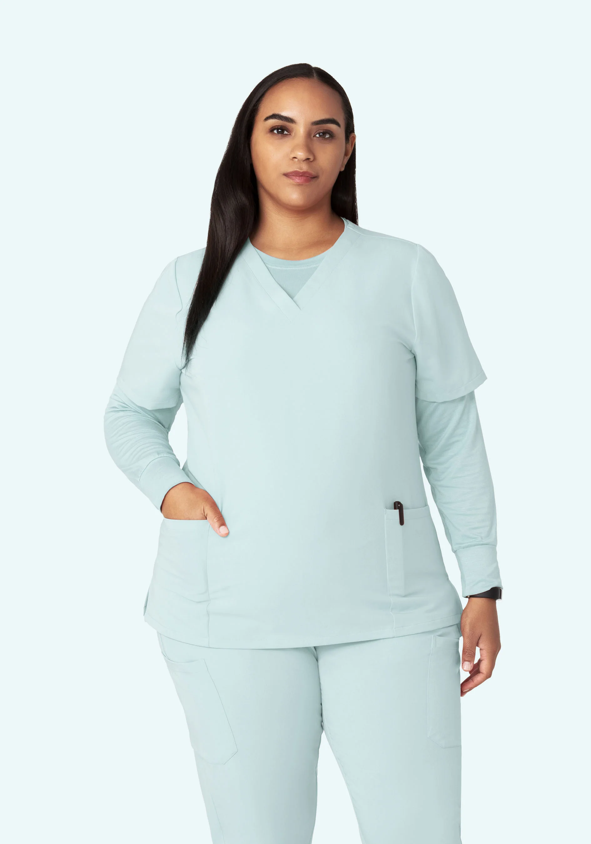 Women's Underscrubs Sky - Image 6